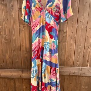 ELF Lilit Floral Maxi Dress